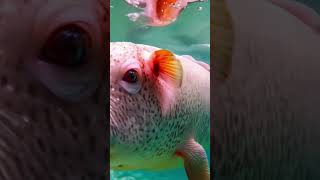 😨PIGFISH⁉️REAL OR NO⁉️ pigfish realorfake unique uniqefish horrorstories horrorshorts weird [upl. by Ardyth937]