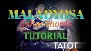 MALADYOSA by TATOT of ALPAS guitar tutorial  pareng topepits [upl. by Fisa]