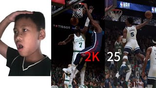 JabrielEDITS Plays nba2k25 [upl. by Leidag]