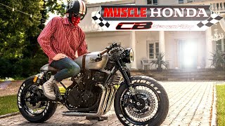 Cafe Racer Honda CB 750 quotSeven Fiftyquot by Krisbiker Customs [upl. by Myrt]