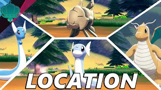 How to catch Dratini Dragonite and Relicanth in Pokémon Sword and Shield The Crown Tundra [upl. by Nylirehc]