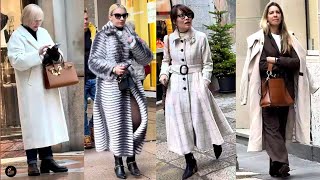 WINTER 2024s Most TIMELESS Fashion Trends  Discover Italian Elegance Street Style Fashion Trends [upl. by Grove478]