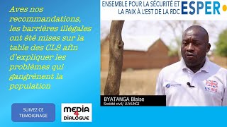 Luvungi  les Comités Locaux de Sécurité mettent à table toute les barrières illégales [upl. by Araihc]