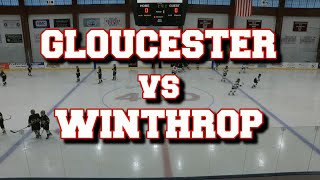 GLOUCESTER FISHERMEN VS WINTHROP VIKINGS GIRLS VARSITY HOCKEY REPLAY 11324 [upl. by Flss296]