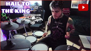 AVENGED SEVENFOLD  HAIL TO THE KING DRUM COVER [upl. by Eilram]