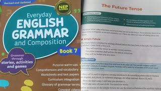 Class7thThe Future TenseEveryday English grammar and Composition solution everyday englishnew [upl. by Aicel260]