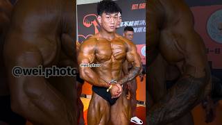 2024 Olympia amateur China bodybuilding backstage [upl. by Sollows]