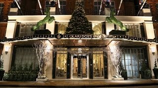 McQueens Christmas Installation at Claridges 2013 [upl. by Atteval]