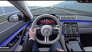 The Mercedes S Class S500 2024 Test Drive [upl. by Nellek320]