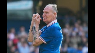 Paul Gascoigne 🔵 GAZZA GOAL 🔵 Rangers LEGENDS 2022 rangersfc rangers gazza [upl. by Cowen]