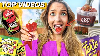 Craziest Food Combination Challenges  Alexa Rivera [upl. by Naened800]