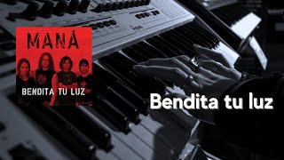 Mana  Bendita tu luz karaoke con piano tono original GM [upl. by Pylle]