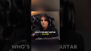 Alice Cooper answer to whos the best guitar player of all time guitar rockinterview alicecooper [upl. by Dickey]