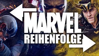 MARVEL Reihenfolge  Der Avengers Infinity War Marathon [upl. by Gwenn]