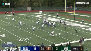 Highlights Wagner College Football vs Central Connecticut State [upl. by Anai]