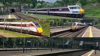 Trains And Tones At Hadley Wood ECML [upl. by Maclay]