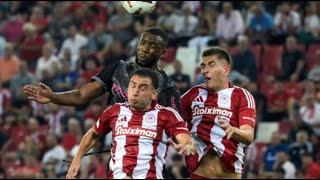 Olympiacos FC vs Sporting Braga 30 RESUMO amp Highlights  Liga dos Campeões UEFA 2024 [upl. by Joash191]