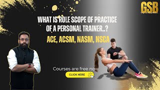 ACE and ACSM PERSONAL TRAINER COURSES ARE FREE NOW [upl. by Hadrian455]