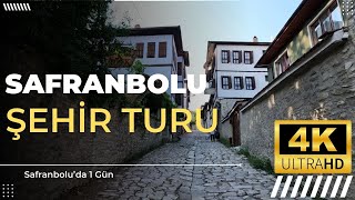 4K Safranbolu Eski Çarşı Turu  Safranboluda Gezilecek Yerler [upl. by Akessej]