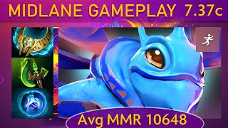 ⭐ 737c Puck KAD  27 KP  68 Mid Gameplay  Dota 2 Top MMR [upl. by Hgielyak]