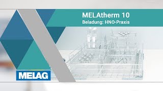 HNOPraxis  Beladungsmuster für Thermodesinfektoren  MELAtherm 10 Tutorial [upl. by Katha]