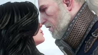 The Witcher 3 Wild Hunt  Geralt and Yennifer Reaffirms Their Love [upl. by Bathsheb]