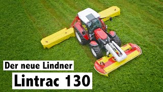 Lindner Lintrac 130 im ersten Einsatz [upl. by Raasch49]