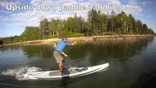 Stand Up Paddle Boarding in Acadia  Mount Desert Island [upl. by Aruat878]