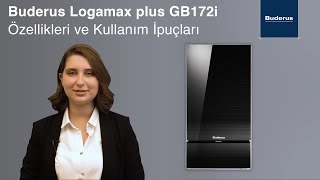 Buderus Logamax plus GB172i Yoğuşmalı Kombi Özellikleri ve Kullanım İpuçları [upl. by Fairlie]