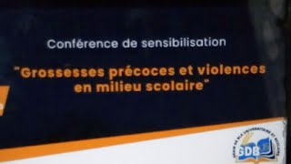 Point des conférences dans les lycées LNLMSibangLDDLPEE [upl. by Acimot]