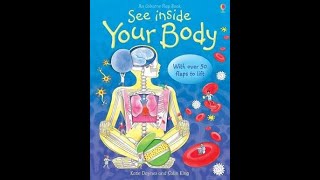 Flip Through Usborne Flap Book  See Inside Your Body  Homeschool Science Resources Lift the Flap [upl. by Wolfgram]