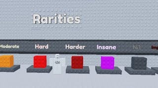 I Made A Rarity Game in Obby Creator [upl. by Ebaj]