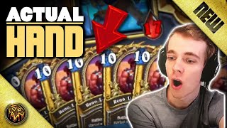 You have to check this NEW SHAMAN deck out  Hearthstone Thijs [upl. by Ulphiah]