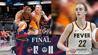 Caitlin Clark scores a careerhigh 30 points but the Fever lose to the LA Sparks [upl. by Hannan]