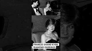 Frances Shand Kydd Diamond Earrings diamond history wedding spencer ladydiana dianaspencer [upl. by Nainatrad]