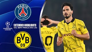 PSG vs Borussia Dortmund Extended Highlights  UCL SemiFinals 2nd Leg  CBS Sports Golazo [upl. by Stroud]