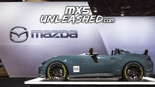 Miata ND Speedster MX5 Concept for 2015 SEMA [upl. by Peder]