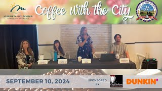 Coffee with the City of Wildomar September 2024 [upl. by Ilan]