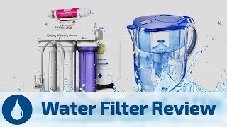 Best Home Water Filter Review We look at 5 different water filter Systems for your Home [upl. by Pooh]