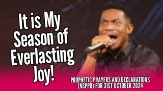 NSPPD LIVE TODAY  31 OCTOBER 2024  JERRY EZE THURSDAY MORNING PROPHETIC DECLARATIONS AND PRAYERS [upl. by Yl993]