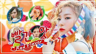 Red flavor by Red velvet  Line distribuction [upl. by Llessur]