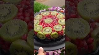 Jelly cake youtubeshorts fruit jelly shorts viral trending recipe food cake youtube yt [upl. by Thessa]