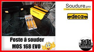 Poste a souder inverter MOS 168 EVO  Soudurepro ✔️ [upl. by Derraj]