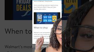 WALMART BLACK FRIDAY IS ALMOST HERE shop onlineshopping shopping walmart [upl. by Nywrad]