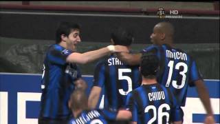 stankovic amazing goal vs schalke 04 5111 HD [upl. by Estus588]