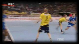 VfL Gummersbach  RheinNeckarLöwen 2727 Handball Bundesliga Saison 20092010 [upl. by Daffie981]