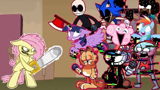 FNF  Shed But All Pibby Characters Sings It 🎤 Every Turn a Different Character Sings [upl. by Shari]