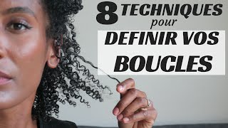 8 TECHNIQUES POUR DÉFINIR VOS BOUCLES  Olivia Rose [upl. by Lugo]