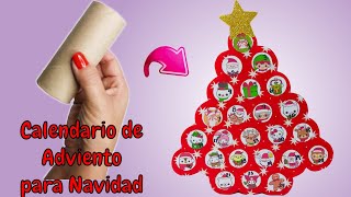 DIY Calendario de Adviento para Navidad [upl. by Norene669]