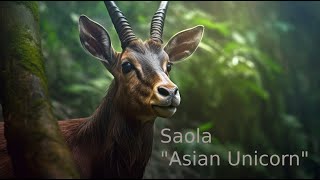 Saola quotAsian Unicornquot [upl. by Sewel206]